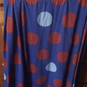 LuLaRoe Large Maxi skirt